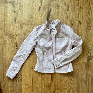 Guess Faux Leather XS Light Pink